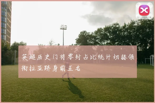 英超历史门将零封占比统计切赫领衔拉亚跻身前五名