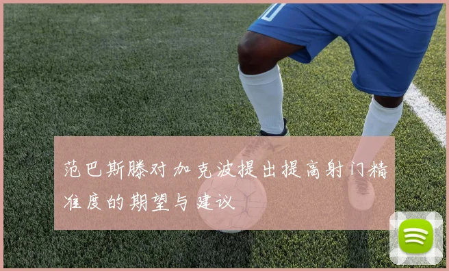 范巴斯滕对加克波提出提高射门精准度的期望与建议